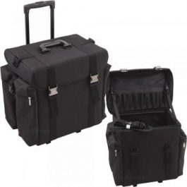 Rolling Makeup and Hairstylist Train Case