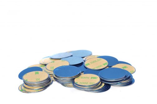 Round Metal Magnetic Receptive Sticker - Image 2